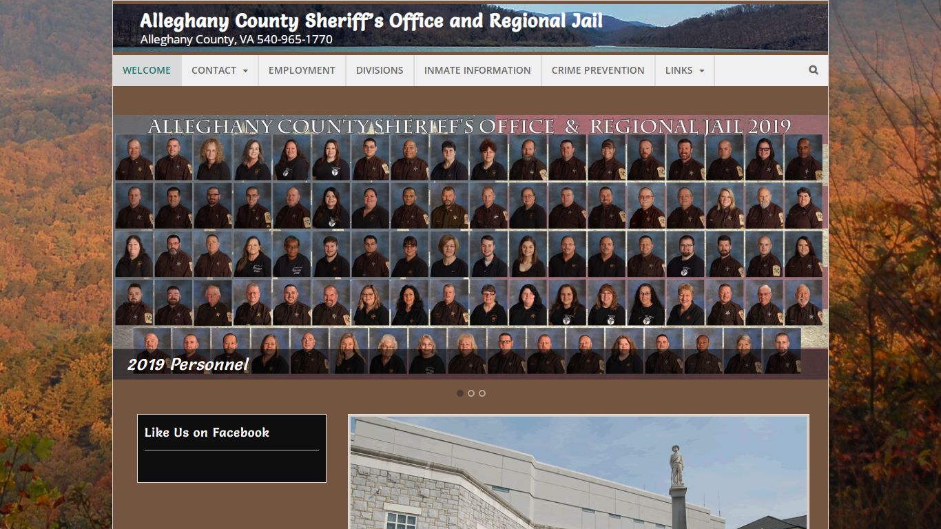 Welcome - Alleghany County, Va. Sheriff’s Office and Regional Jail